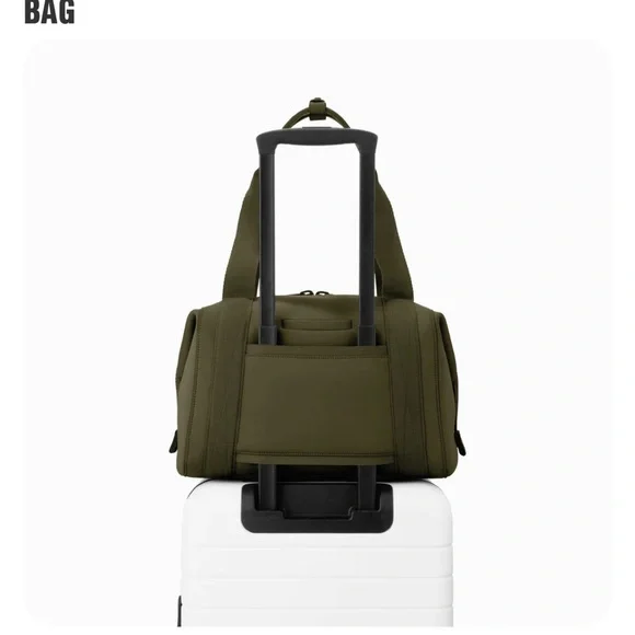 Danger Dover - Landon Neoprene Carryall Bag (Medium) Dark Moss Color - Picture 4 of 14